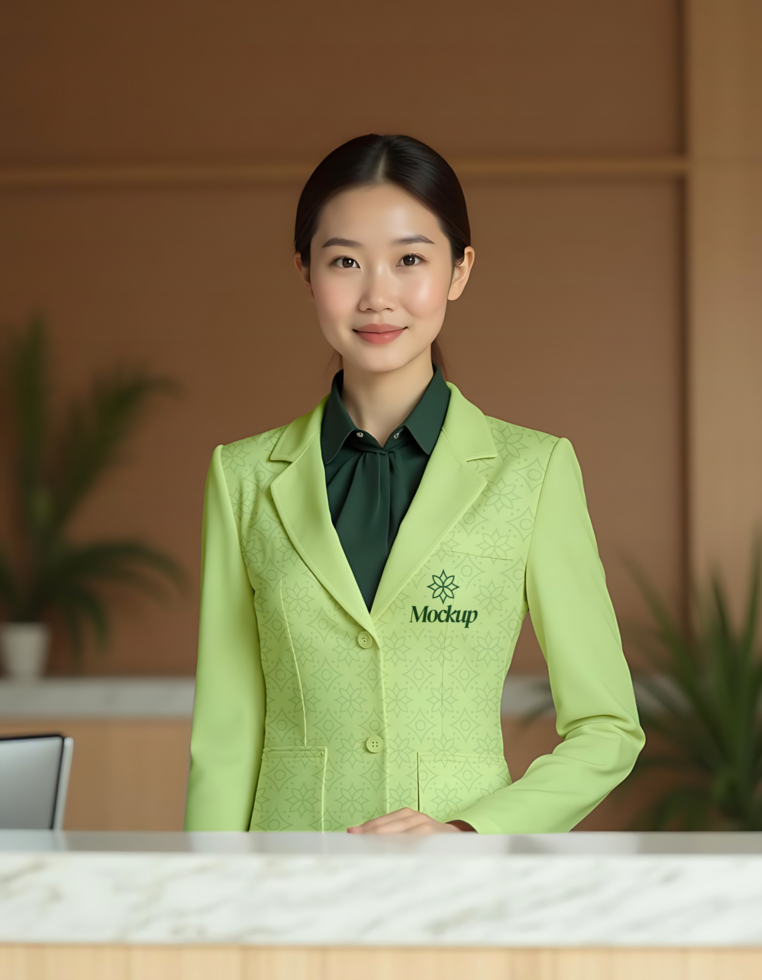 uniform branding cozy hotel mockup psd