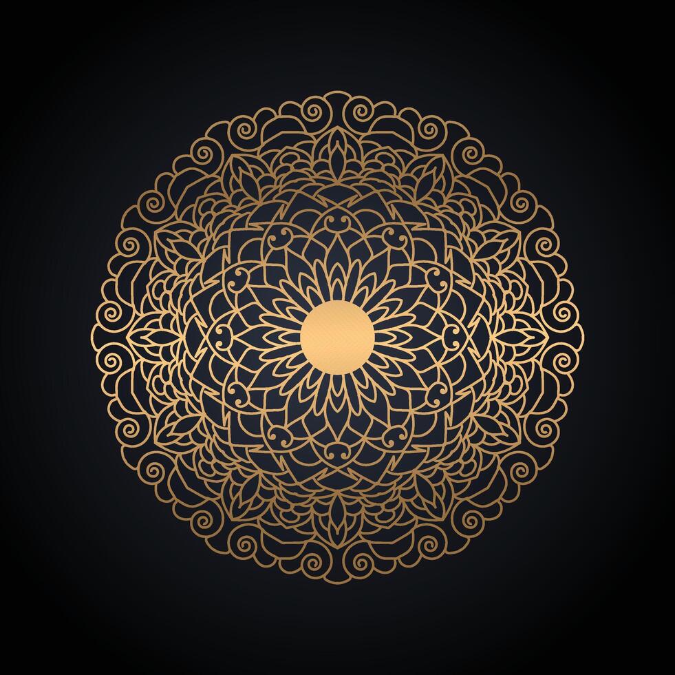 Bohemian Mandala Pattern vector