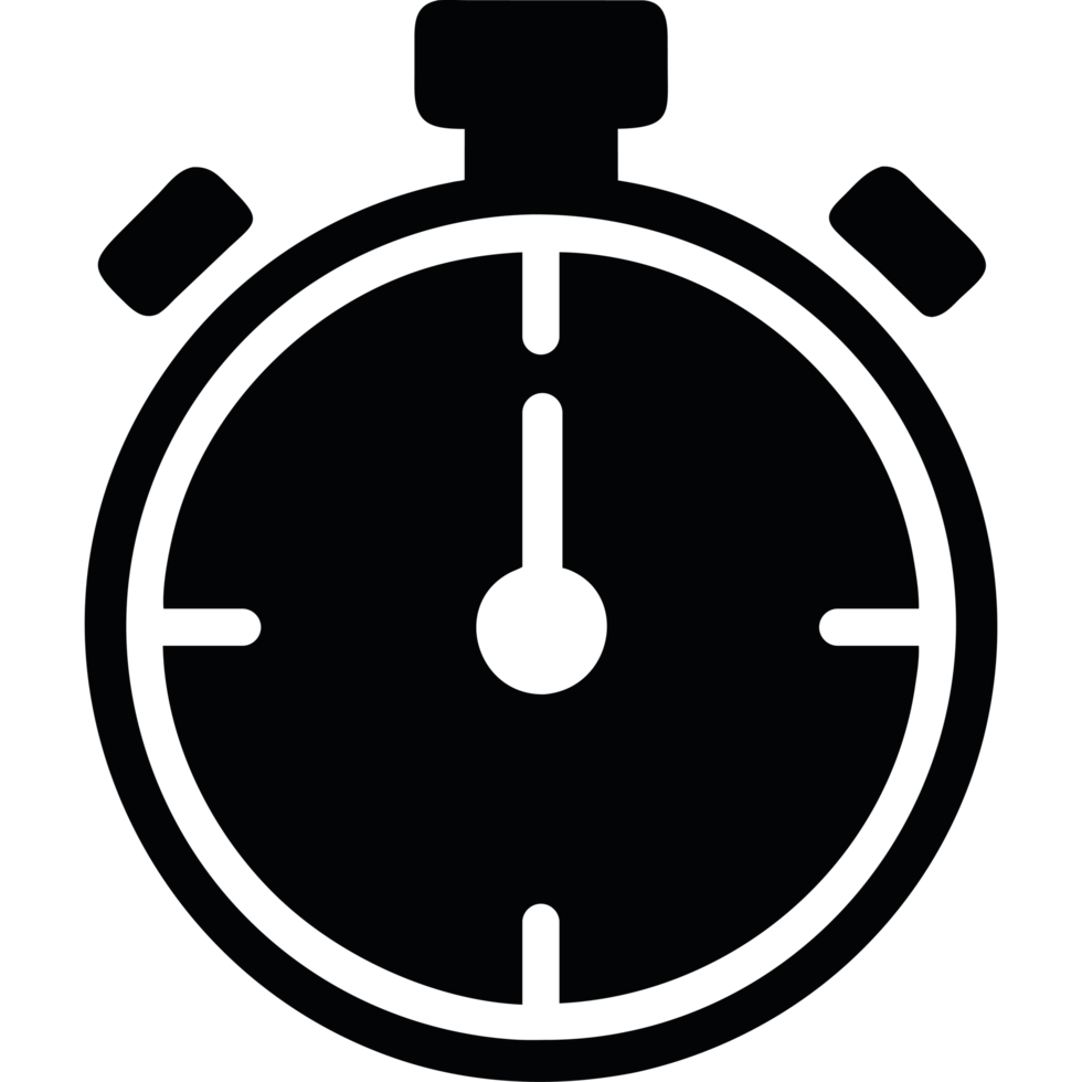 clock icon illustration icon isolated png