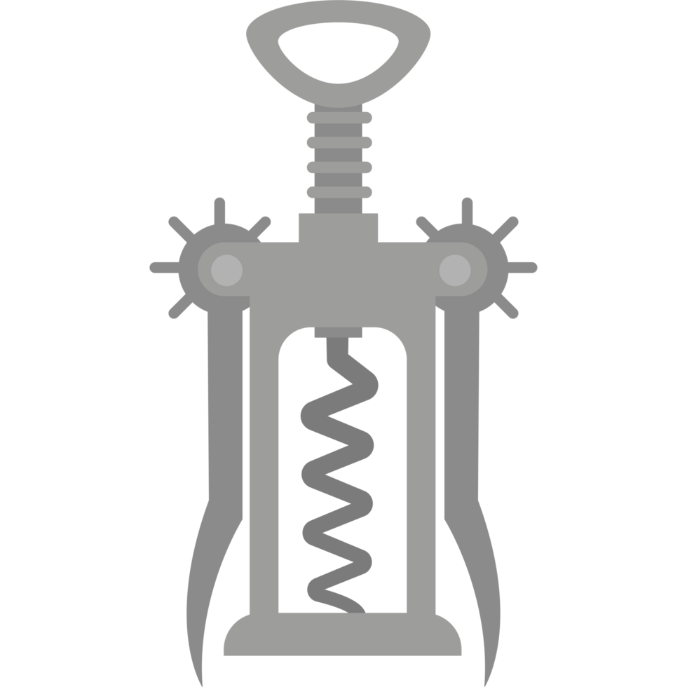 corkscrew vintage illustration isolated png