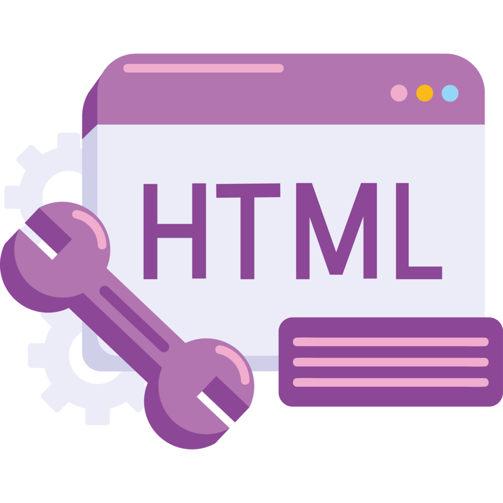 website html code programming png