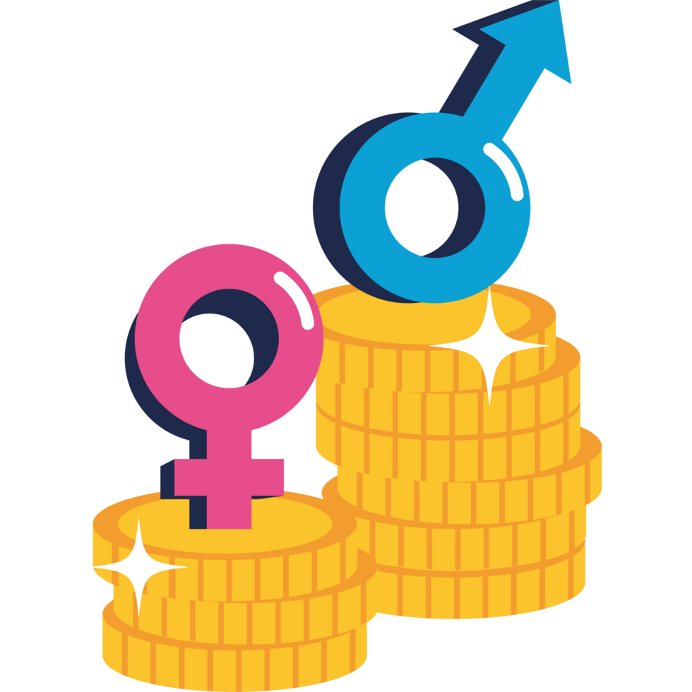 equal earning for men and women png