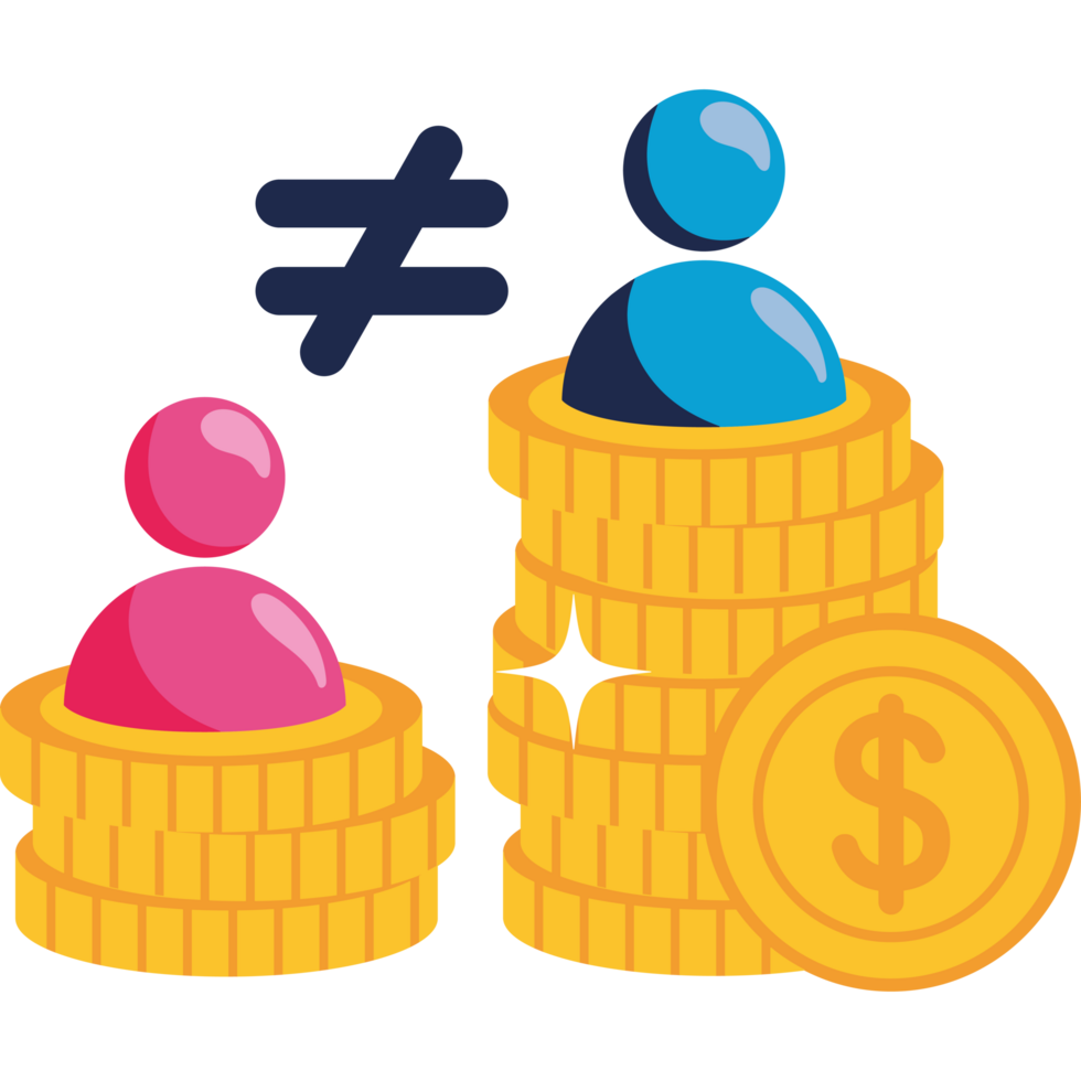 inequality between men and women wage png