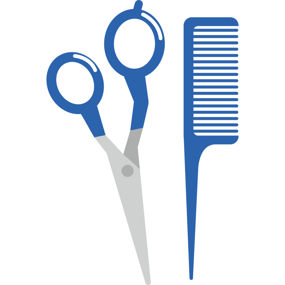 scissors and comb barbershop png