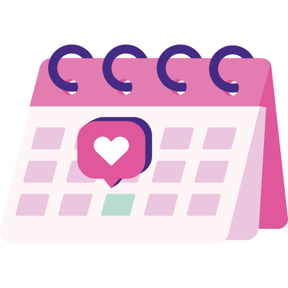 family planner anniversary date png