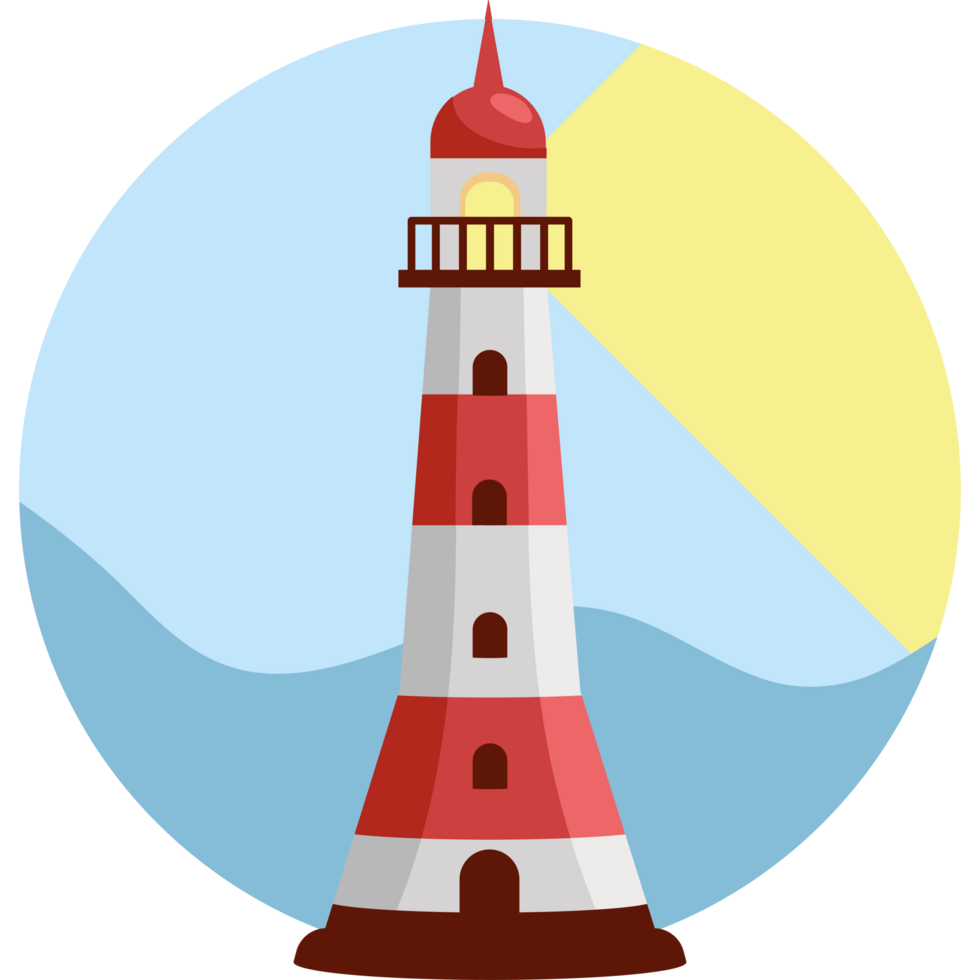 maritime light of the lighthouse png