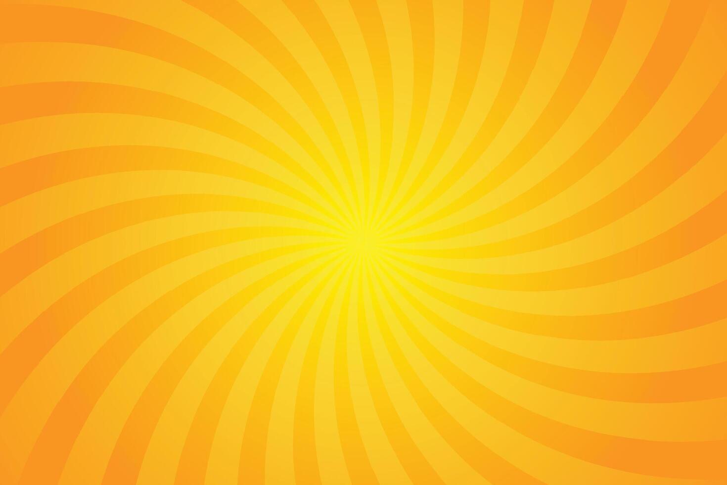 Orange Spiral Background illustration. vector
