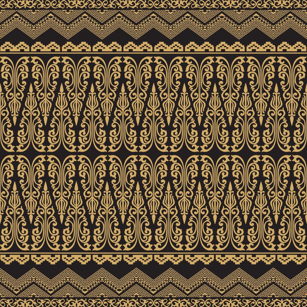 illustration for the Indonesian Riau Malay batik motif. Suitable for batik motifs, songket cloth, decorations, backgrounds, frames. vector