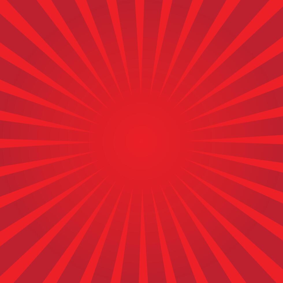 Red sunburst background design illustration vector