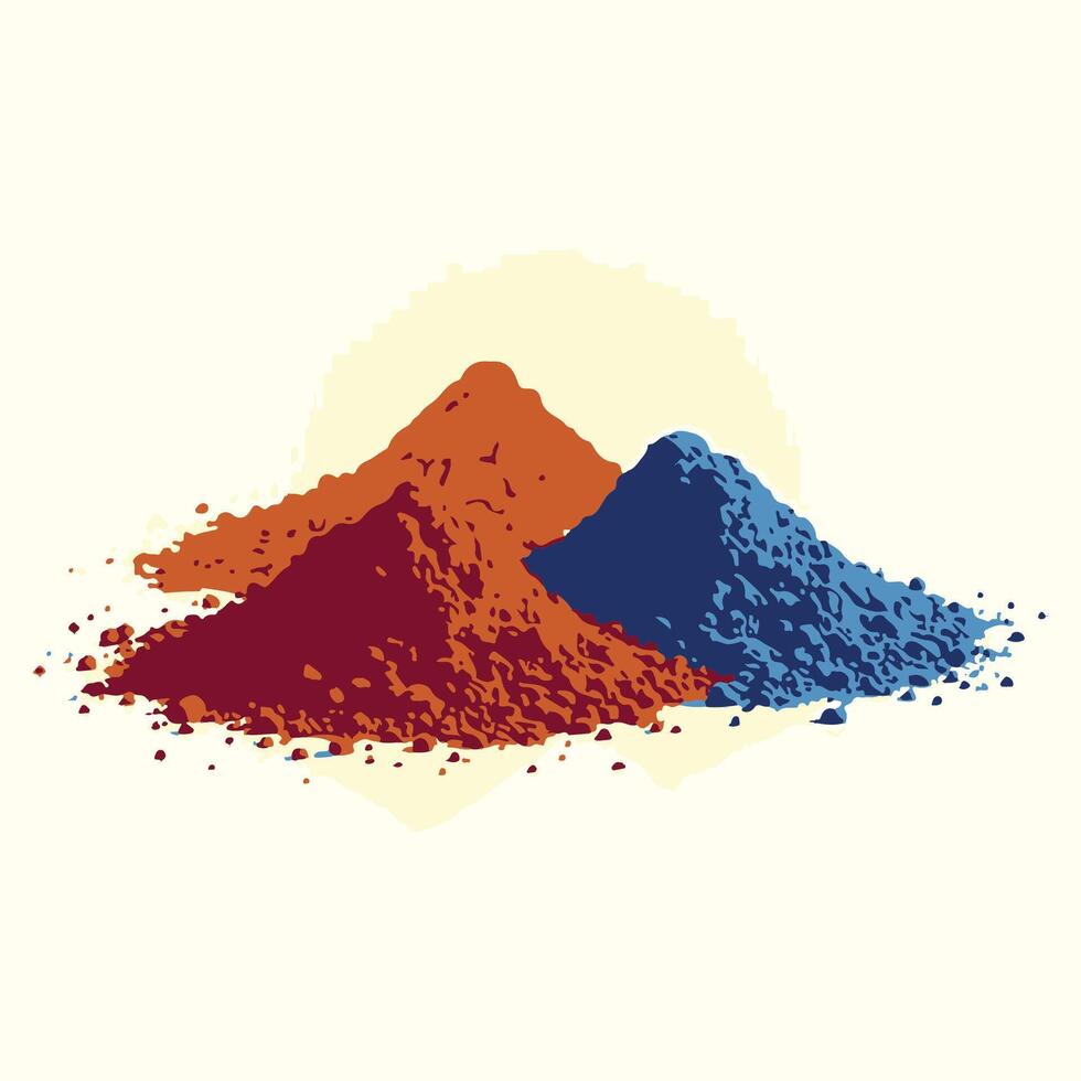 The holi festival vector