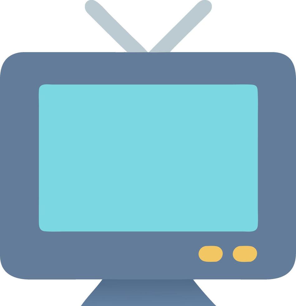 Smart TV Icon for Advanced Entertainment and Seamless Viewing Experience vector