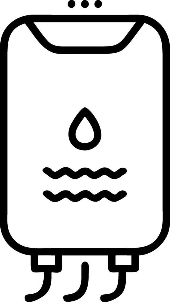 Reliable Water Heater Icon for Consistent Hot Water and Energy Efficiency vector