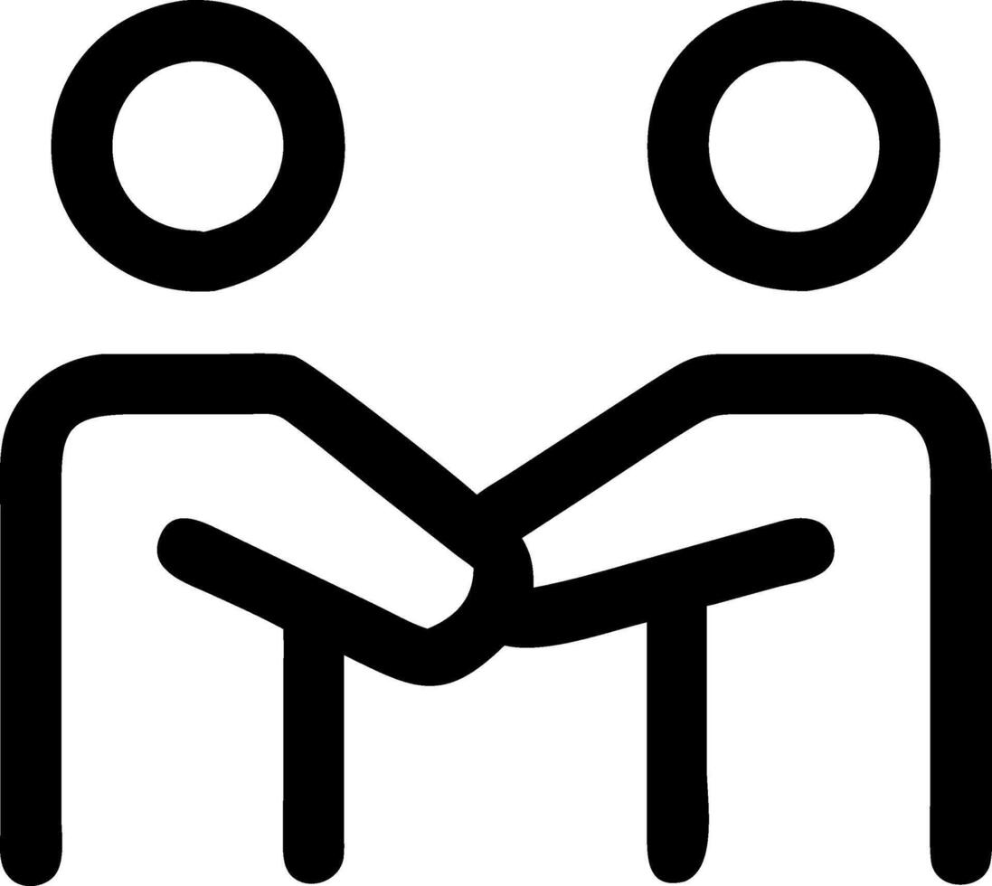 Partner Icon for Collaboration, Business Relations, and Teamwork vector