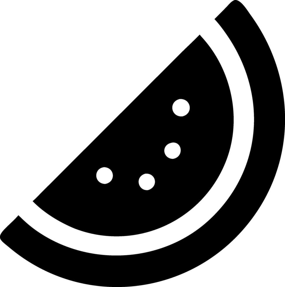 Watermelon Icon for Sweet Summer Fruits and Refreshing Delights vector