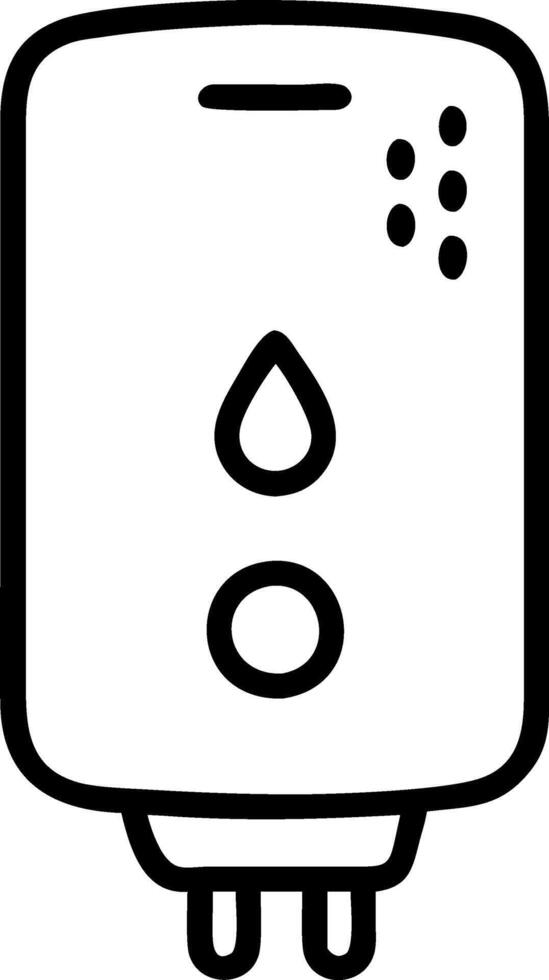 Reliable Water Heater Icon for Consistent Hot Water and Energy Savings vector