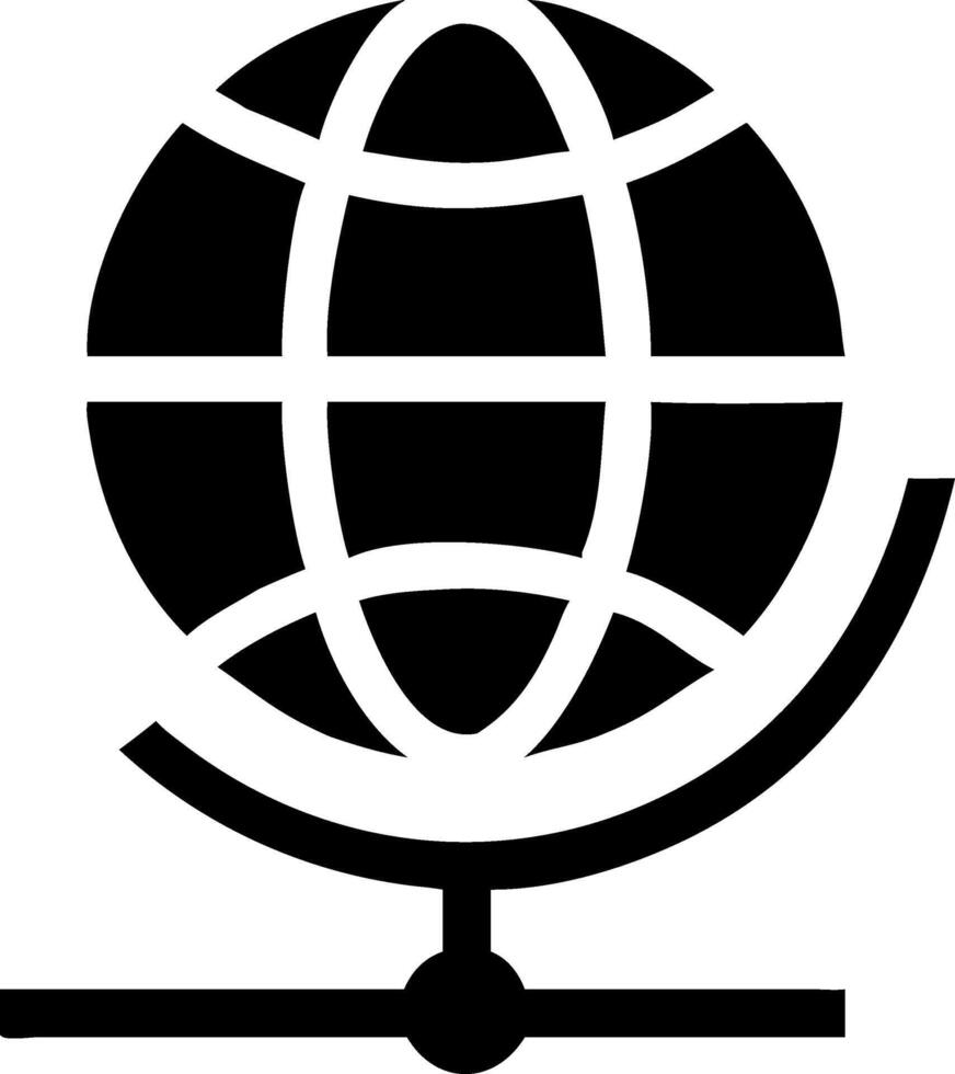 World Icon Design for Global Connections, Geography, and International Concepts vector