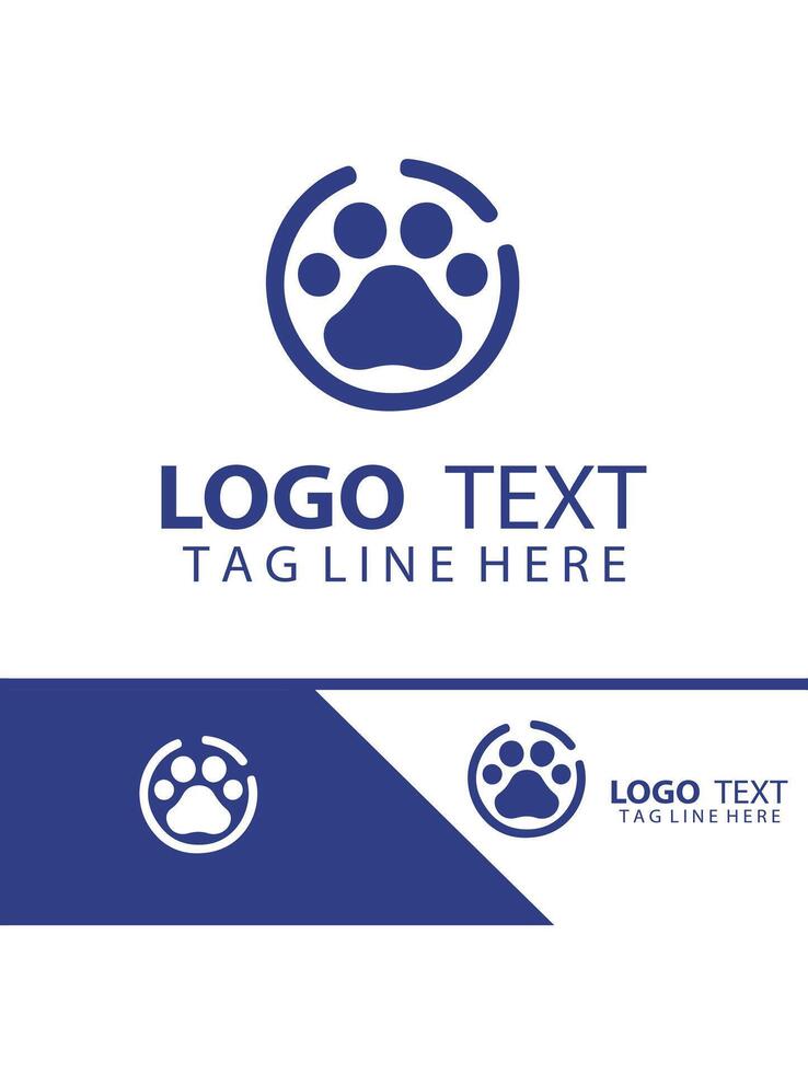 Purrfect Paws Logo vector