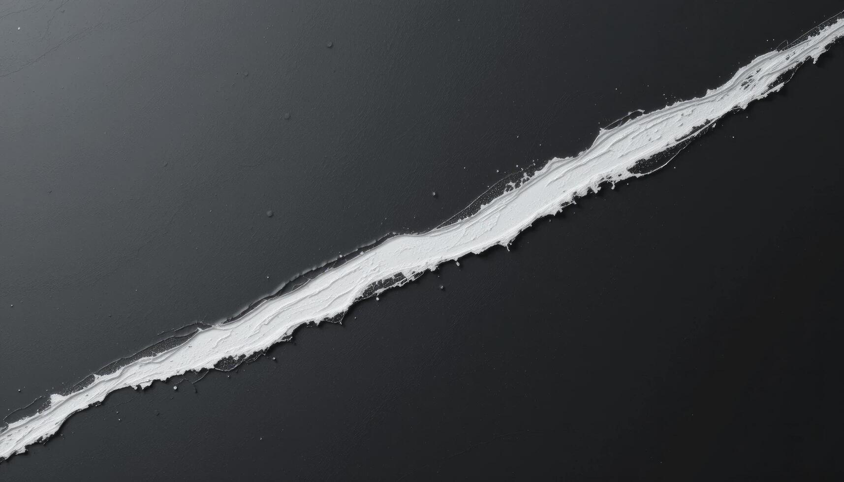 Abstract White Splash on Black Background. A Study in Contrast and Texture photo