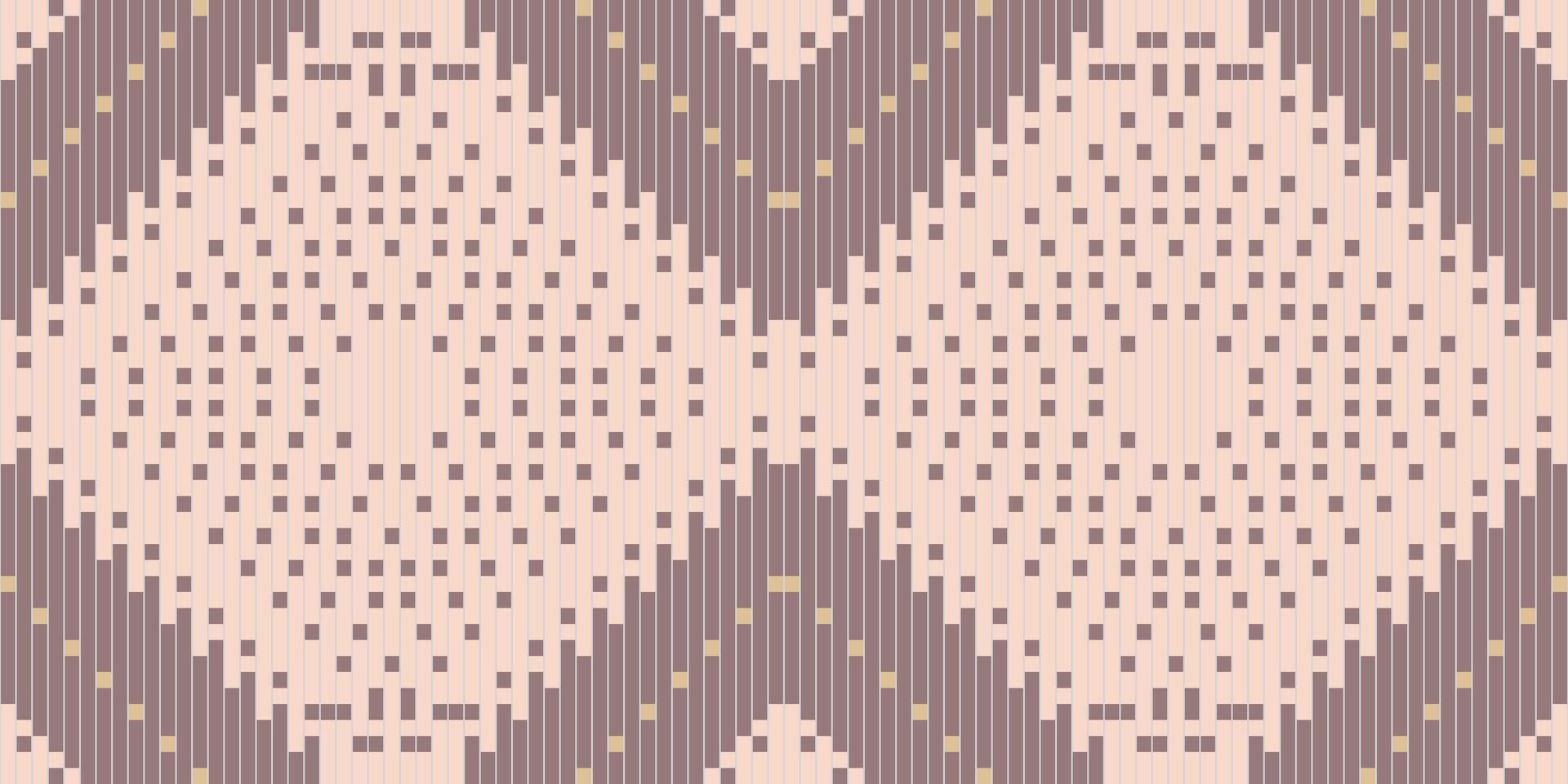 Cross Stitch Pattern Geometric Arabic Patternfolk Embroidery, Aztec Geometric Ornament Print. Design for Carpet, Wallpaper, Clothing, Wrapping, Fabric vector