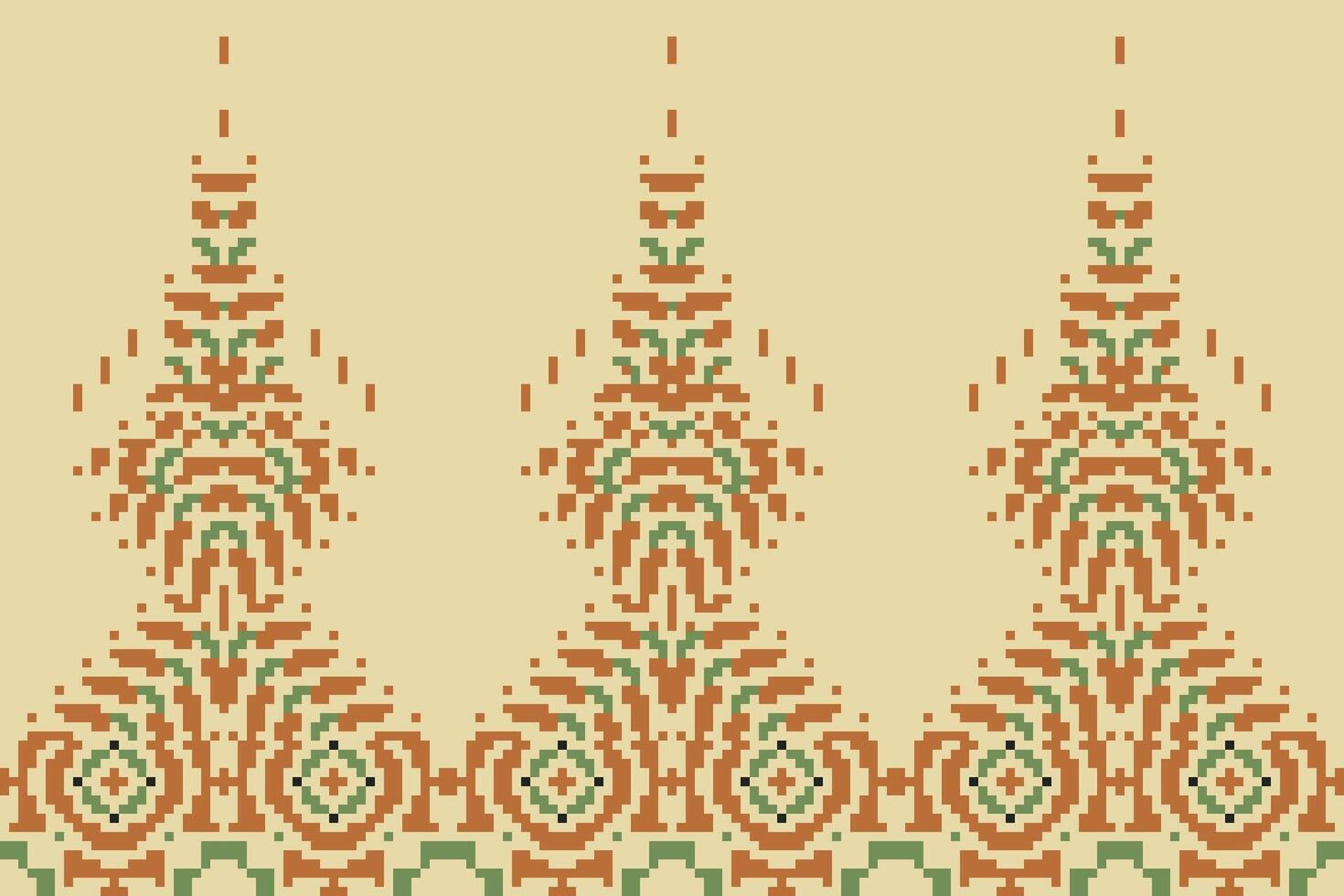 Motifs Ndebele Traditional Pattern Artfolk Embroidery, Aztec Geometric Ornament Print. Design for Carpet, Wallpaper, Clothing, Wrapping, Fabric vector