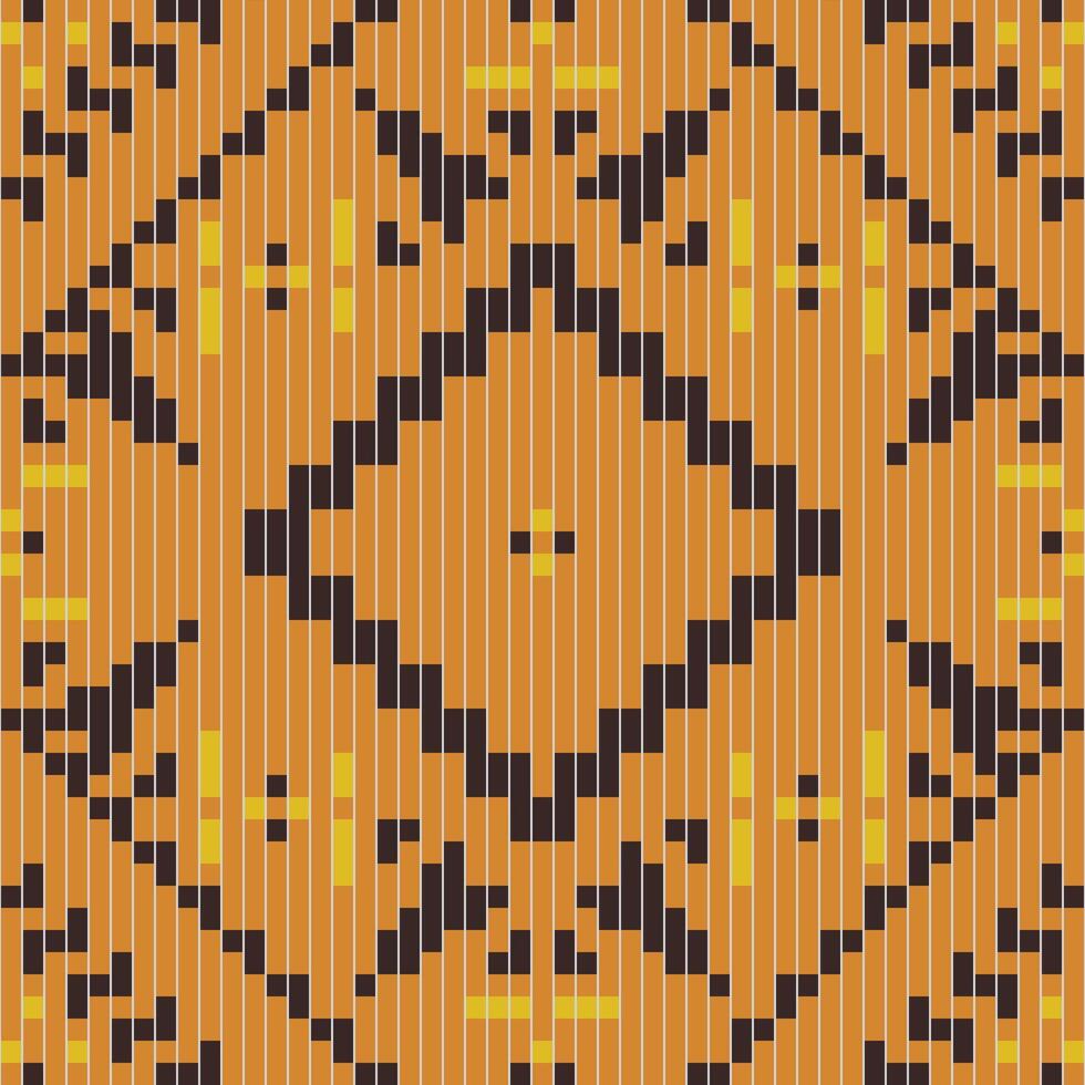 Boho Traditional Pattern Designfolk Embroidery, Aztec Geometric Ornament Print. Design for Carpet, Wallpaper, Clothing, Wrapping, Fabric vector