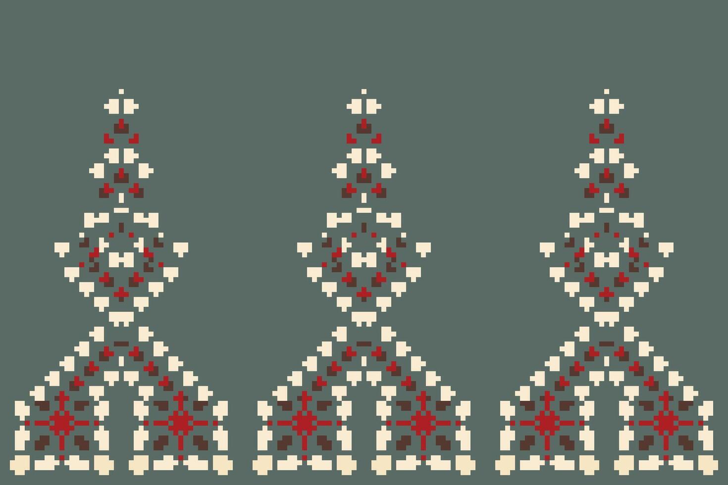 Shawl Ikat Quilt Patternfolk Embroidery, Aztec Geometric Ornament Print. Design for Carpet, Wallpaper, Clothing, Wrapping, Fabric vector