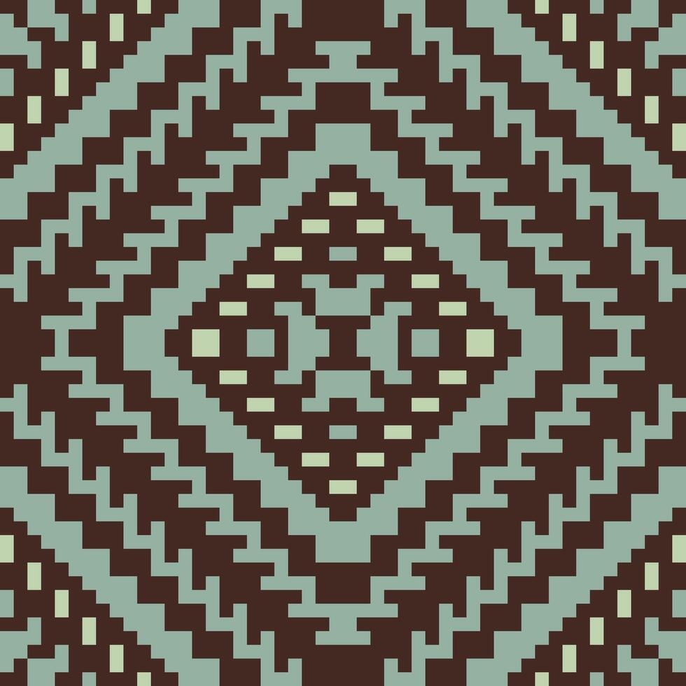 Abstract Traditional Pattern Backgroundfolk Embroidery, Aztec Geometric Ornament Print. Design for Carpet, Wallpaper, Clothing, Wrapping, Fabric vector