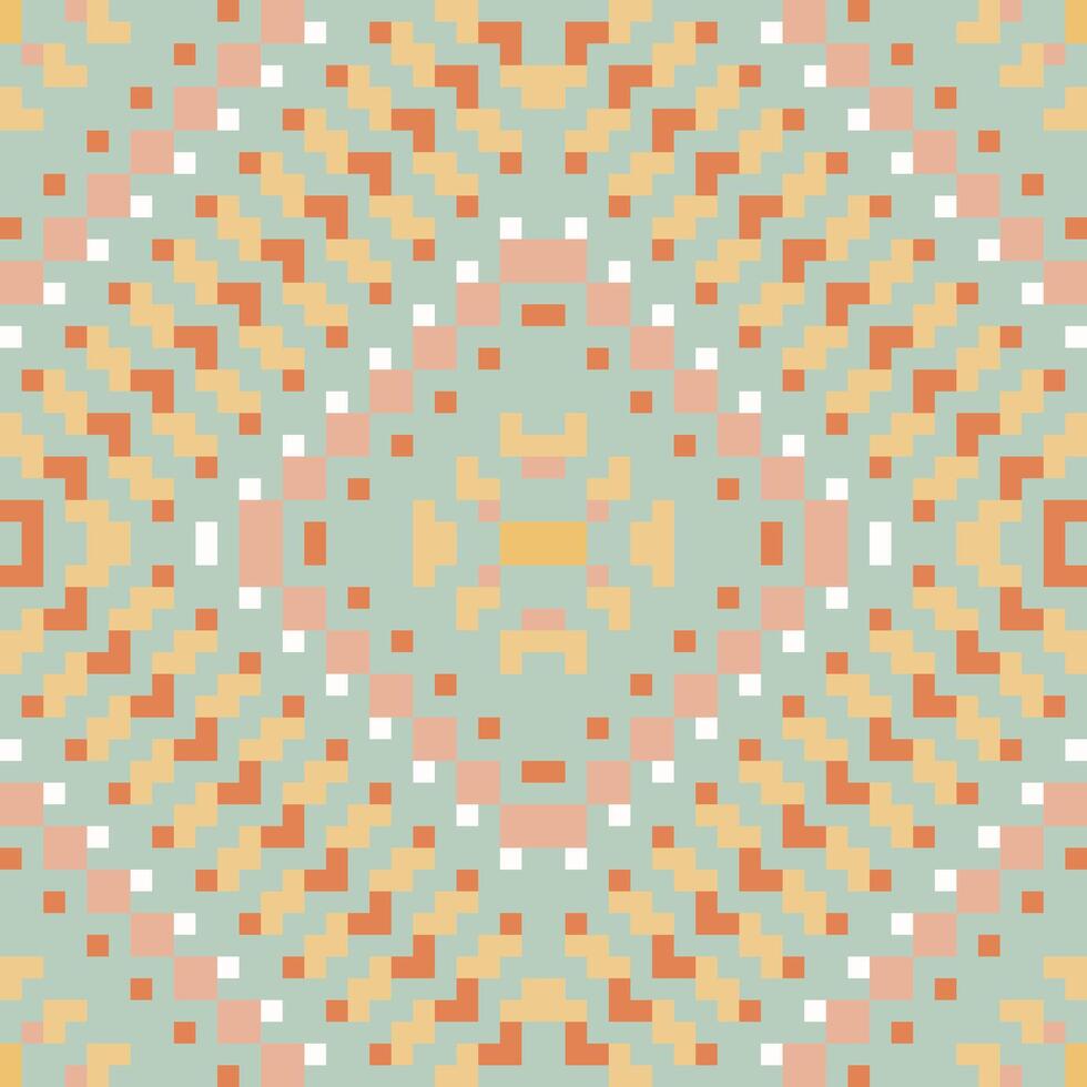 Stripes Background Geometric Patterns Mathfolk Embroidery, Aztec Geometric Ornament Print. Design for Carpet, Wallpaper, Clothing, Wrapping, Fabric vector