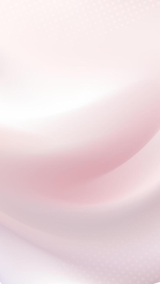 Vertical abstract background with a soft pink and white gradient vector