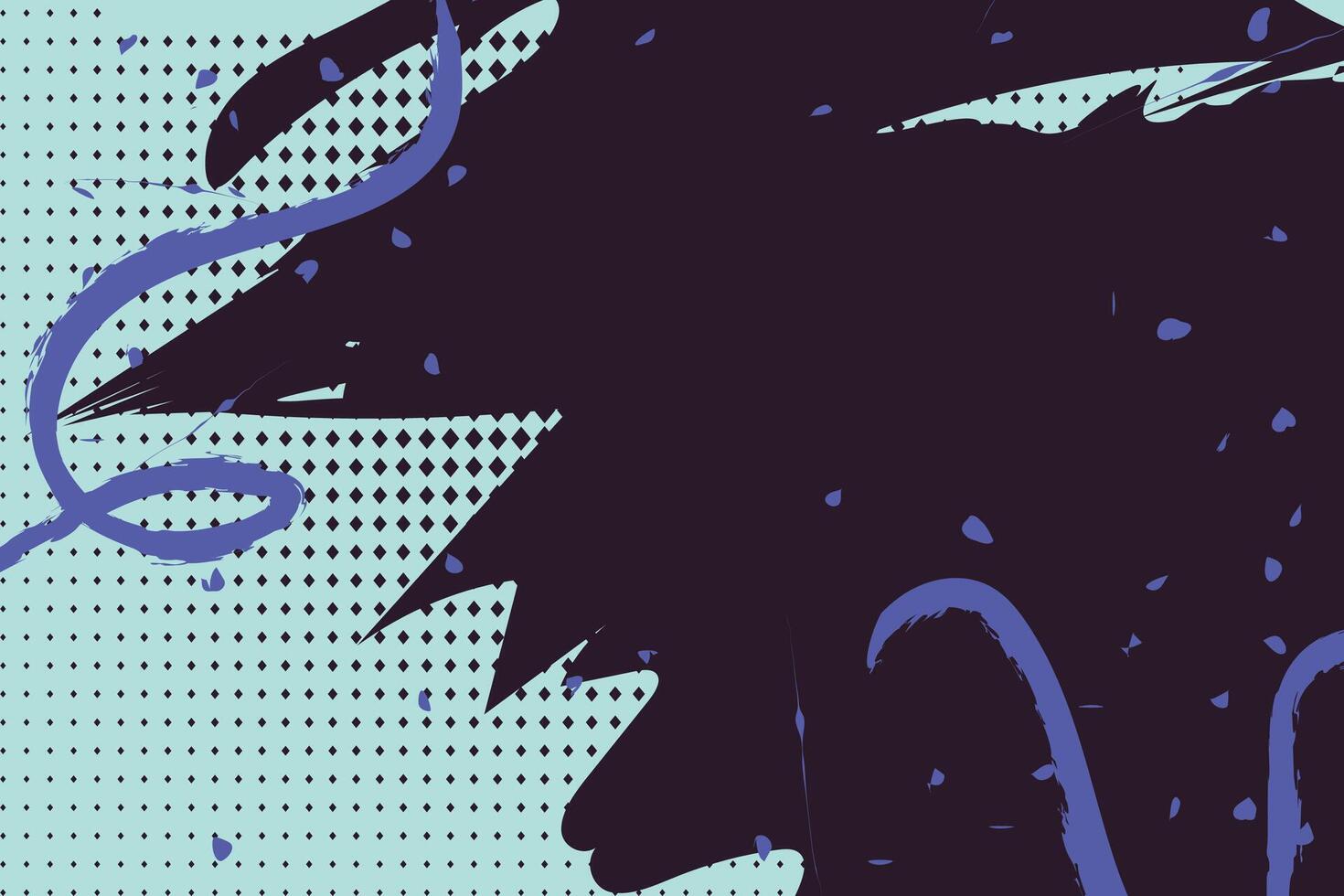Bold And Edgy Comic Graffiti Digital Design vector