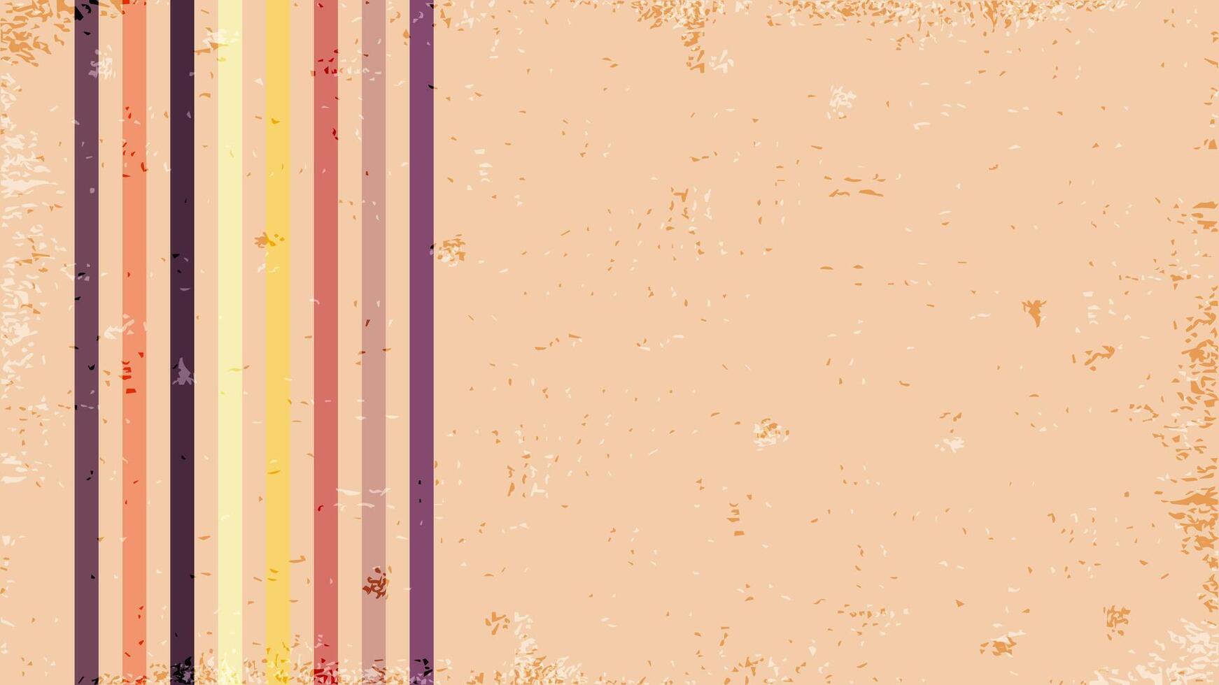 Retro rainbow stripes. Vintage vertical lines background. Sixties and seventies style graphic design. Abstract modern retro background. illustration, clip art. vector