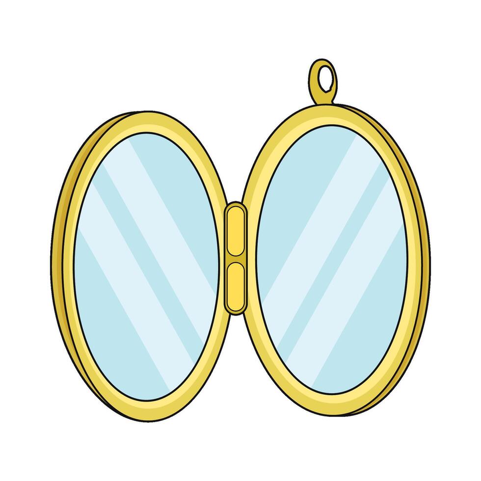 illustration of pocket watch vector