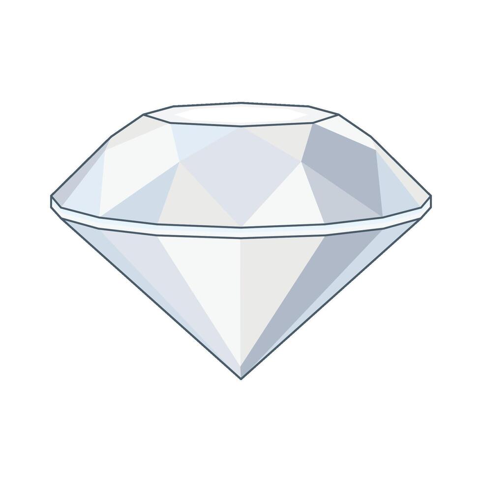 illustration of diamond vector