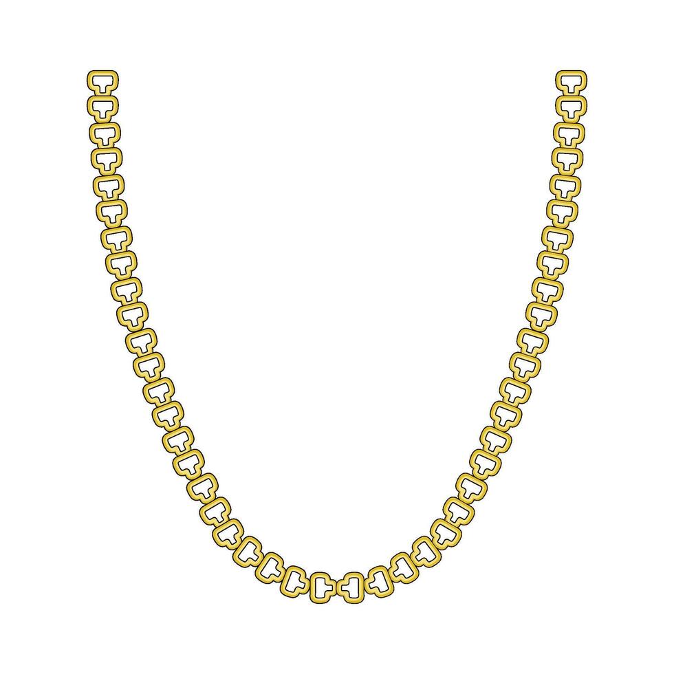 illustration of Necklace vector