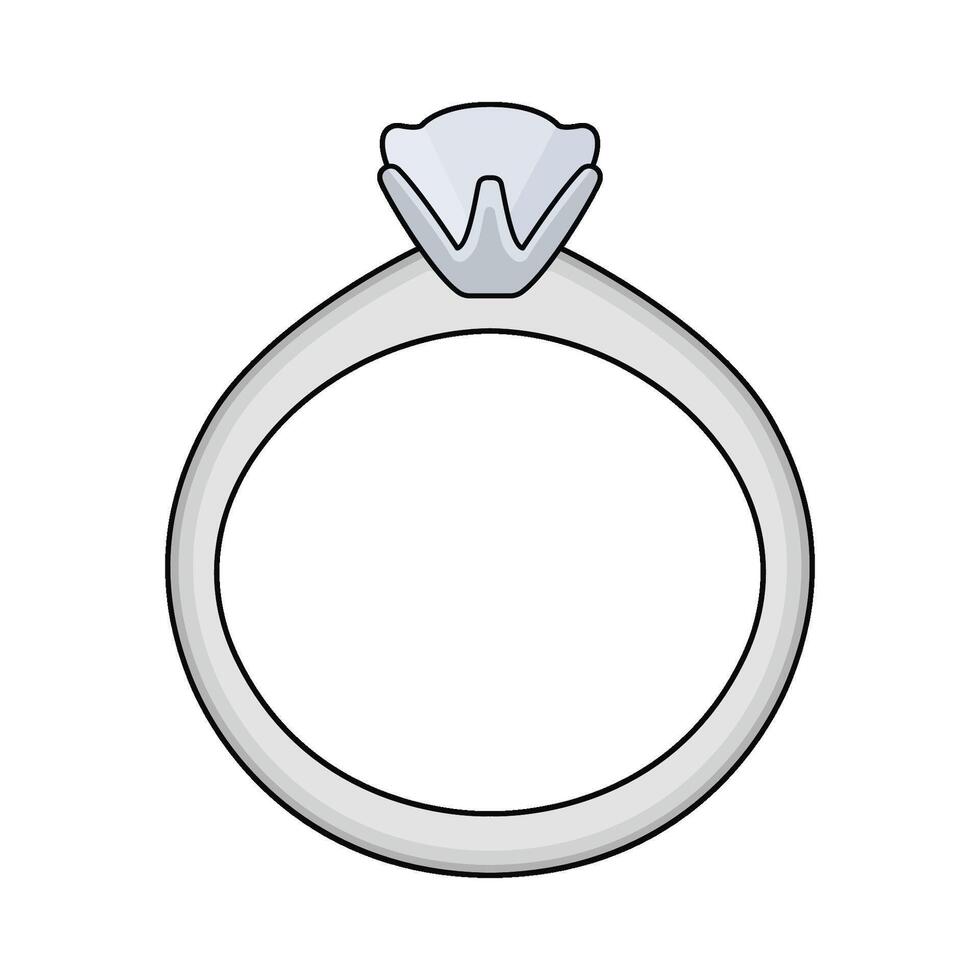 illustration of Engagement Ring vector