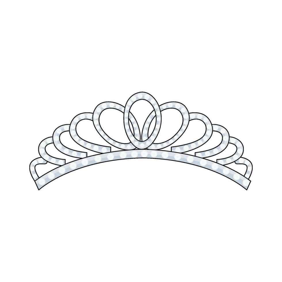 illustration of Tiara vector
