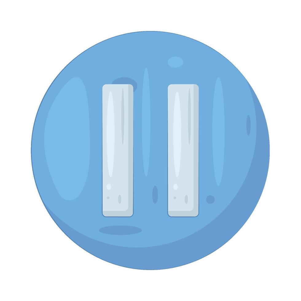 pause button illustration vector