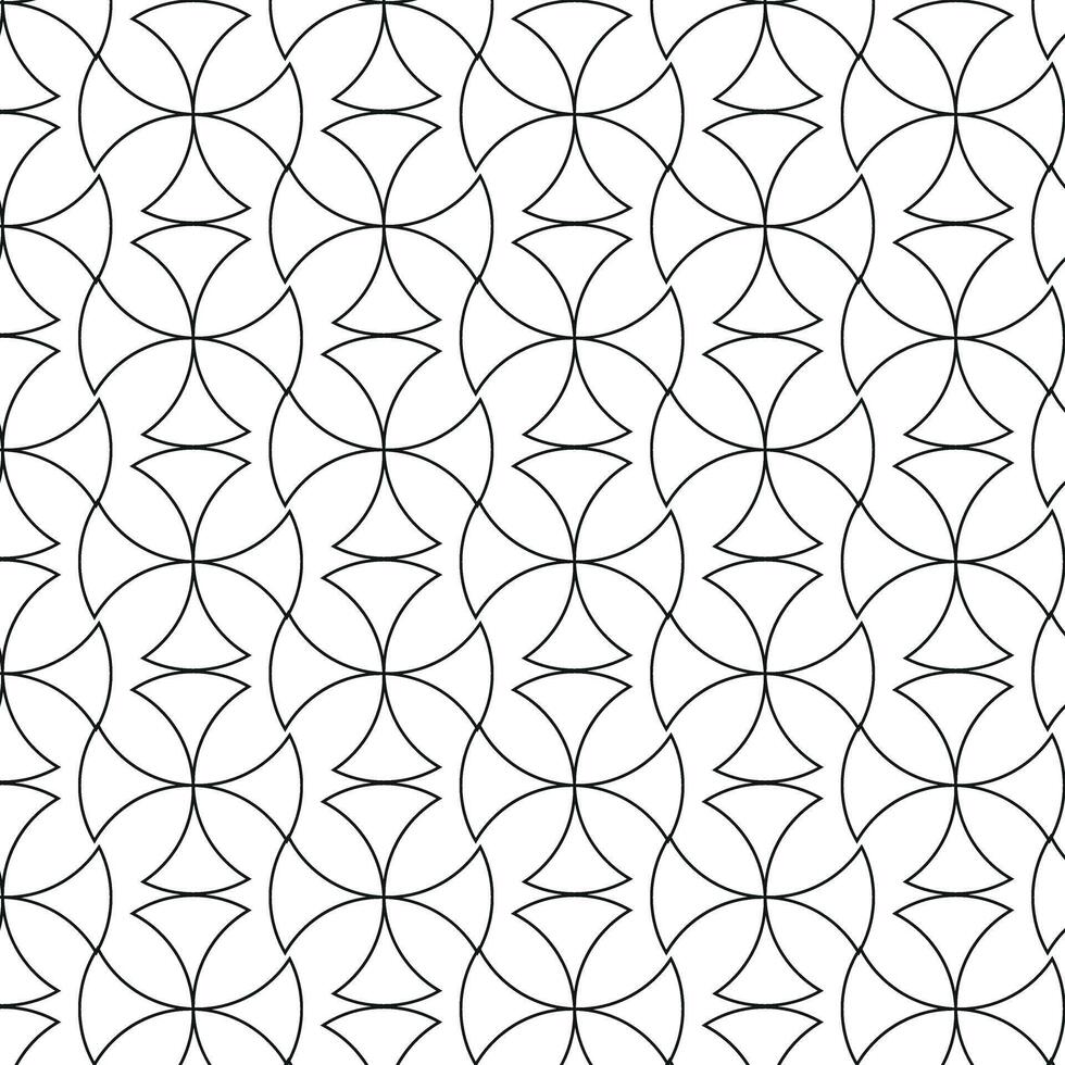 An abstract pattern with unique details with black color vector