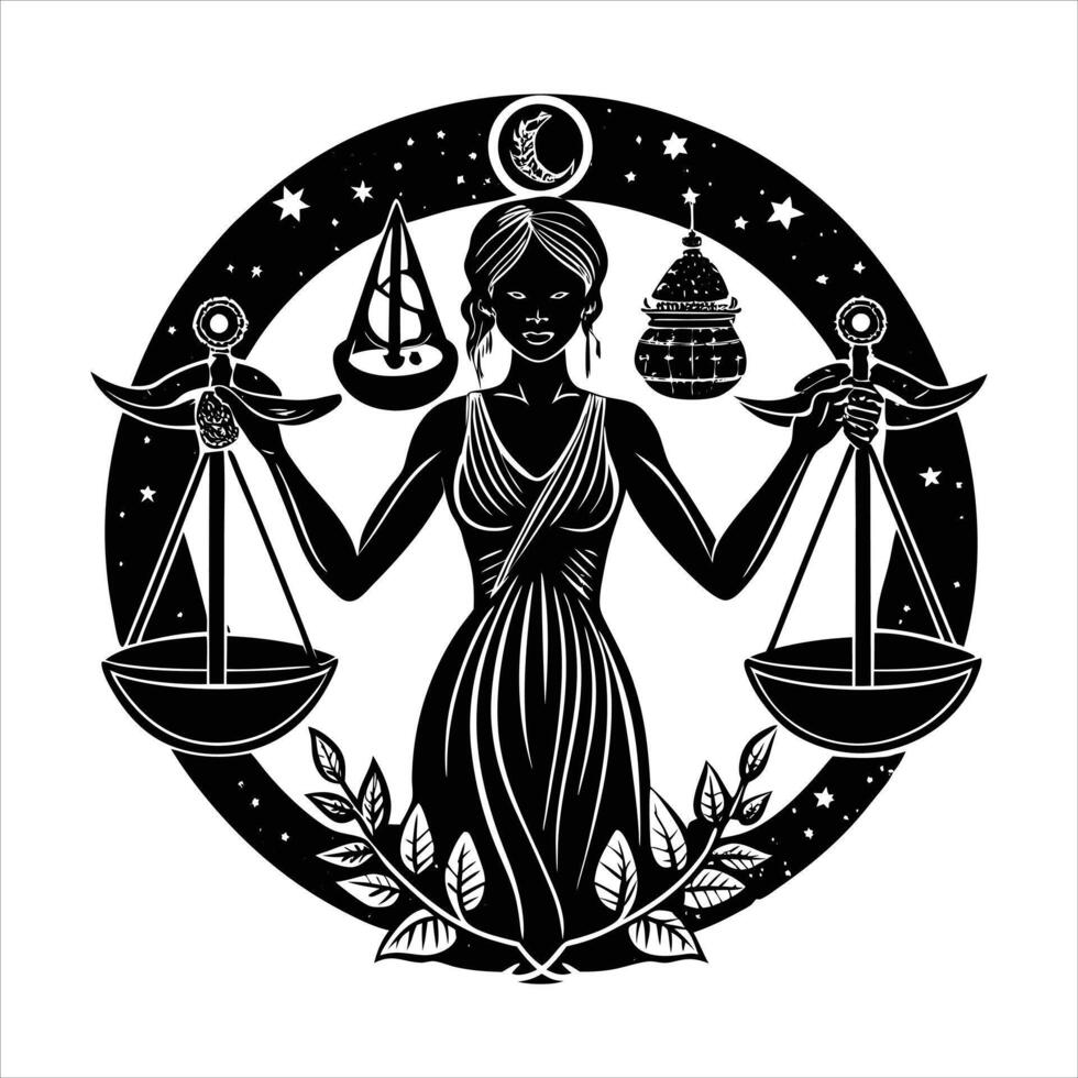 Libra Premium generated vector