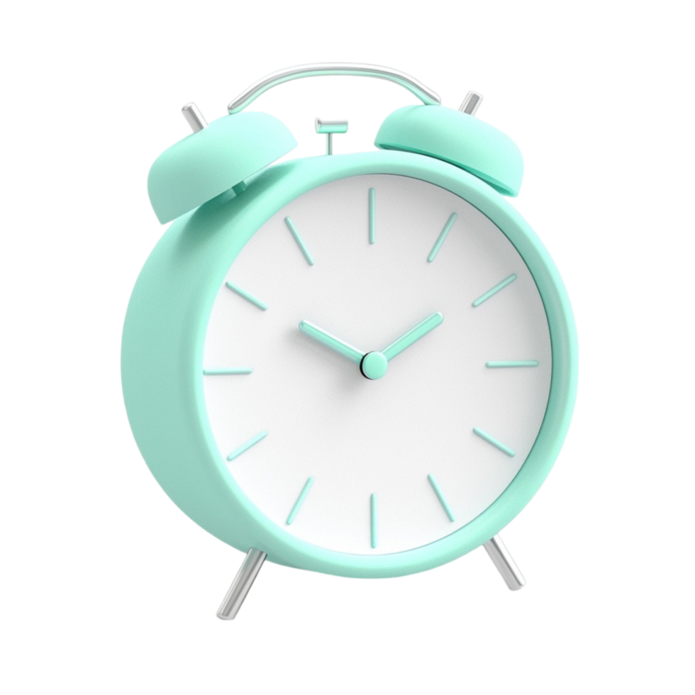 Alarm Clock on Transparent Background png