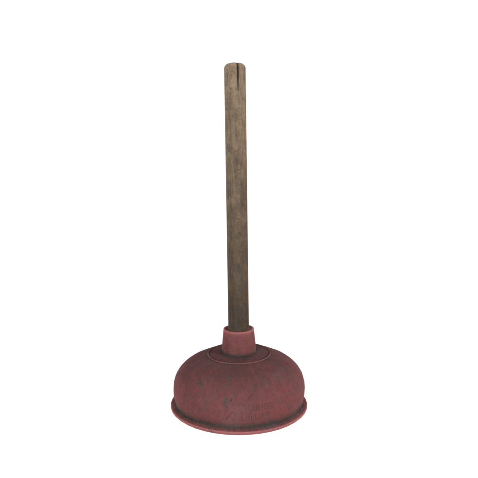 Common household tool displayed for plumbing maintenance tasks png