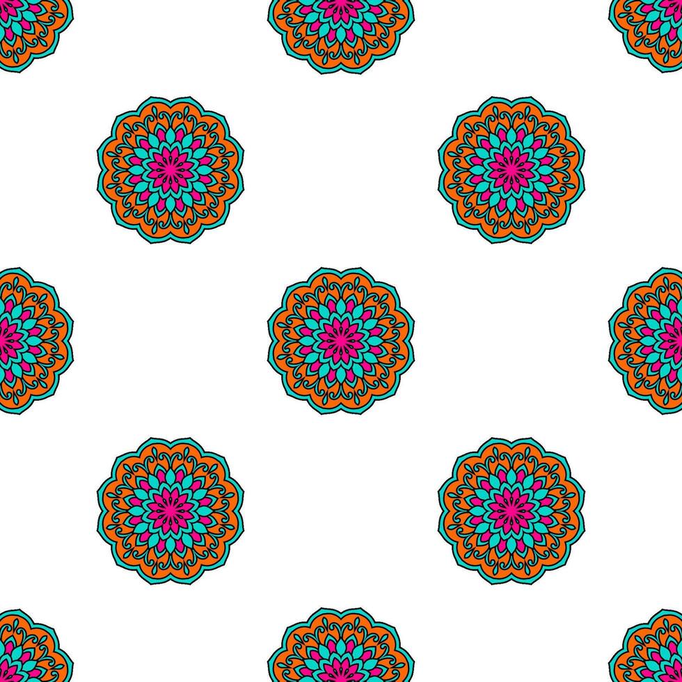 Timeless Vintage Ethnic Seamless Pattern. vector
