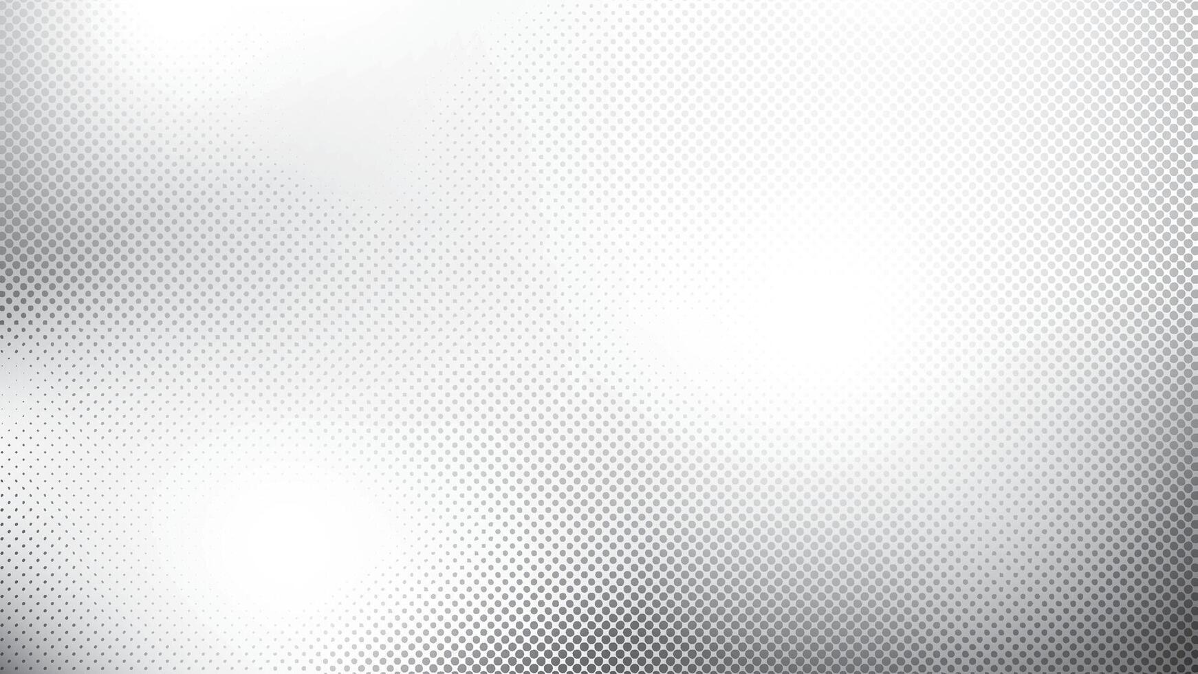 Abstract white and gray color background with halftone effect, dot pattern. vector