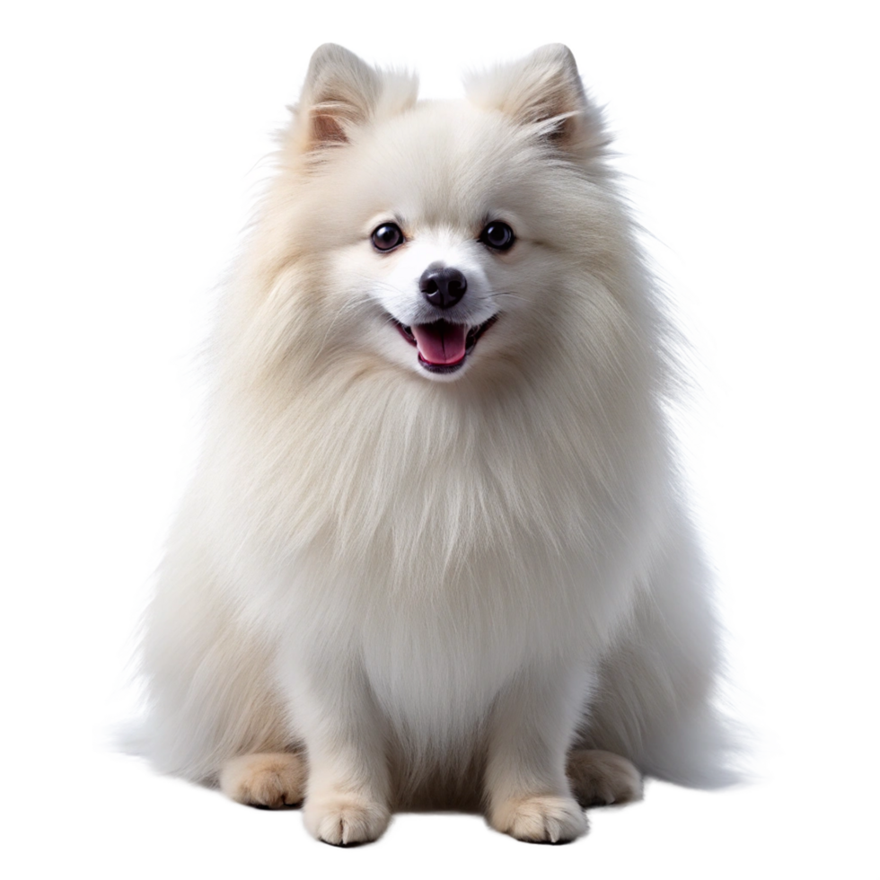 cute small puppy is isolated on transparent background png