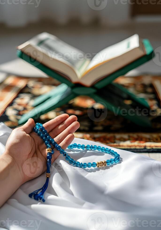 Happy Ramadan celebration post Spiritual Essence of Ramadan Connecting with the Holy Quran photo