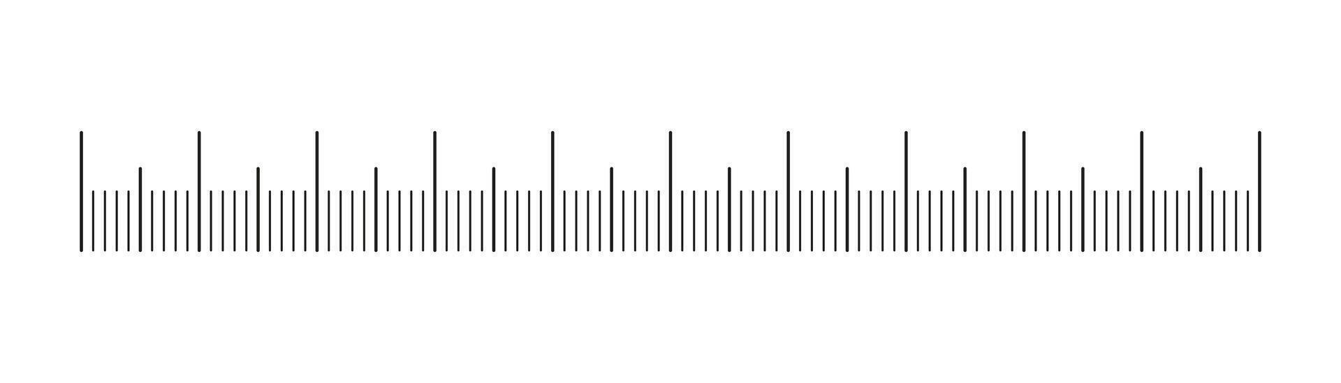 Measuring chart 10 centimeters. Length measurement math, distance, height, sewing tool layout. Scale for ruler in centimeters. Metrics indicator cm. Measuring scale icon. vector