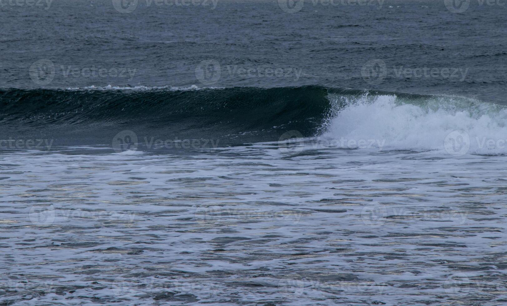 Ocean wave on the Pacific Ocean photo