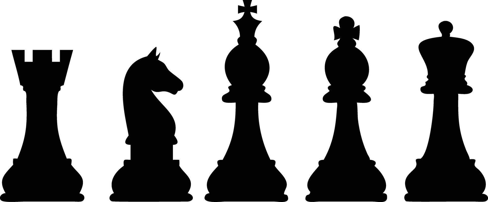 Detailed Set of Chess Icon for Game Lovers and Strategists vector