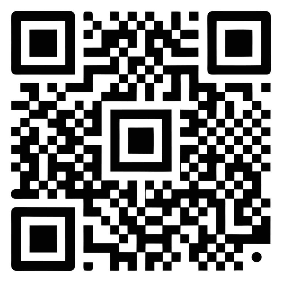 QR Code Icon for Digital Tickets and Event Passes vector