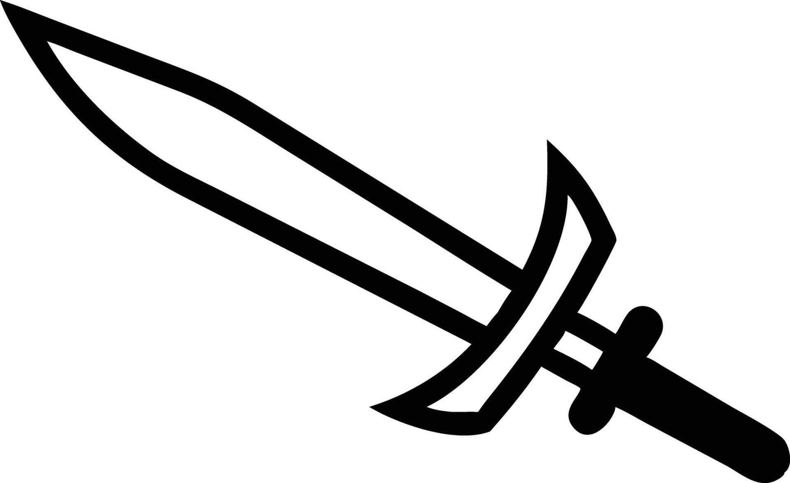 Stunning Sword Icon Set for Modern Designs vector